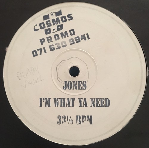 Jones what need - jones, i'm