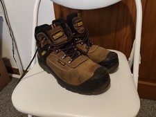 Dewalt Phoenix safety boots Size UK 8 - Tan