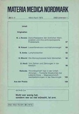 3-4; 25. Materia Medica