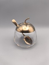 Vintage silver plated apple - silver,