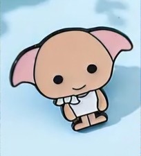 Dobby House Elf Harry Potter Cartoom Anime Style Pin Badge