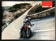 DUCATI MONSTER 696/1100 Motorcycle Sales Brochure 2009 #917.1.242.1A  ENG/ITA