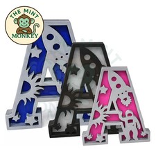 Space / Astronaut Wooden Name