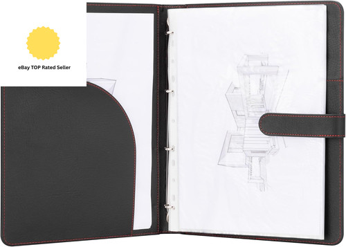 Portfolio folder with ring - a4,