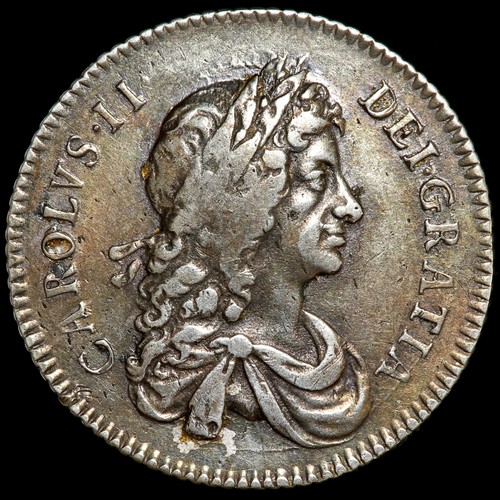 Charles 1660 shilling - 1660-85.,