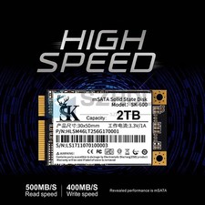 NEW 2TB mSATA SSD SATA III
