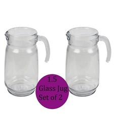 2 X Water Juice JUG Pitcher