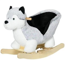 Husky-Shaped Baby Rocking