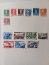 Stamp Album pages with lots of worldwide stamps