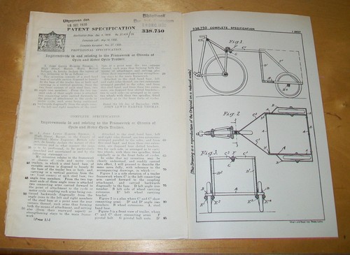 Bicycle motor cycle - &, trailer