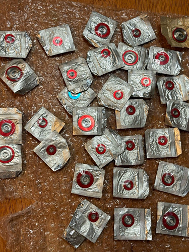 Watch mainspring lot - mainspring, marked