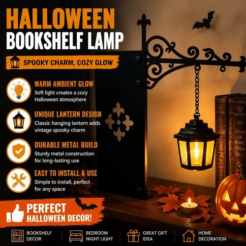 Library lantern bookshelf - lantern,