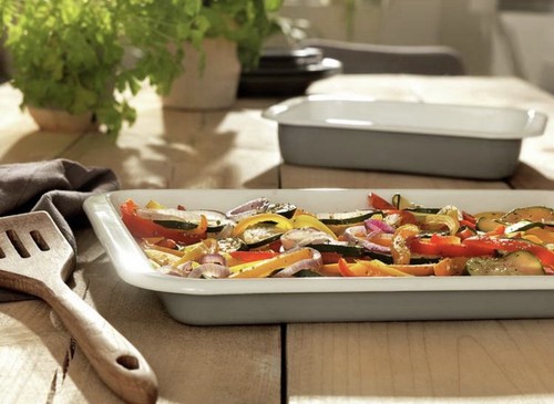 Habitat set enamel oven - of,