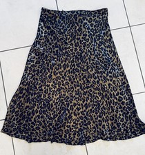 Zara Leopard Print Skirt Size XXL UK 16