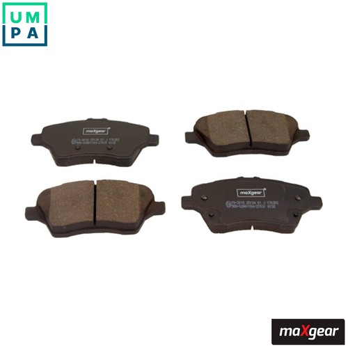 Brake pad set - pad, disc