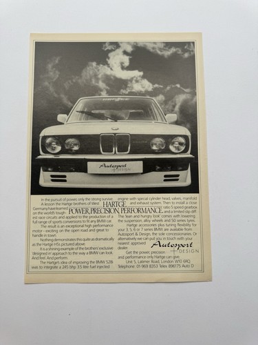Original vintage 1984 - original, bmw