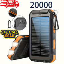 Portable 20000mah Solar Power