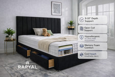 LUXURY PLUSH DIVAN BED SET +