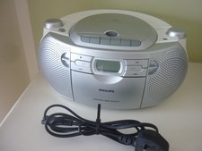 VINTAGE PHILIPS CD SOUNDMACHINE AZ1027, RADIO,  CD .CASSETTE, PORTABLE AND WIRED
