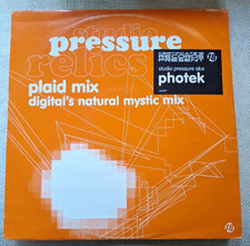 STUDIO PRESSURE / PHOTEK RELICS PLAID REMIX 12IN EP Lp NM-
