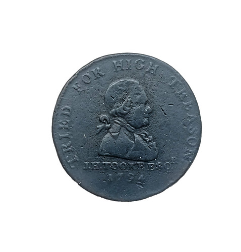 1794 halfpenny conder token - 1794,