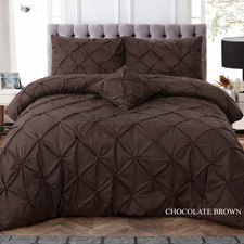 Pintuck Duvet Cover Set Luxury