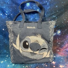 Disney’s Lilo & Stitch Denim Shopper Bag Primark