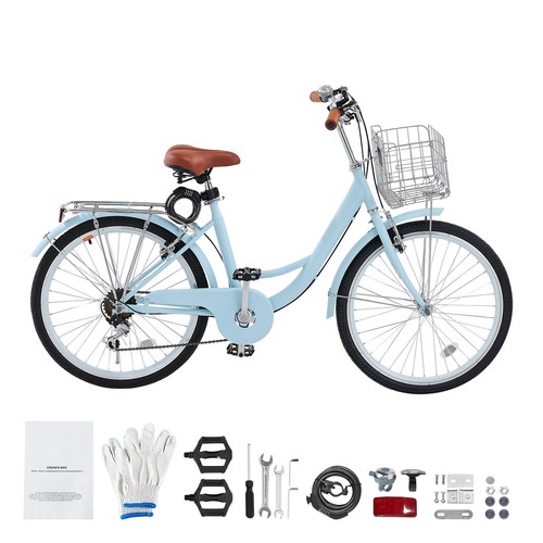 Beach cruiser bike 7 speed - 24''beach,