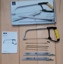 Magic Hacksaw Hand Saw Cutting Metal Wood Plastic + 5+2 Replacement Blades 