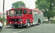 London Fire Brigade fire engine  - (NYV724Y) 6x4 Colour photo