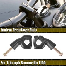 Black Motorcycle Handlebar