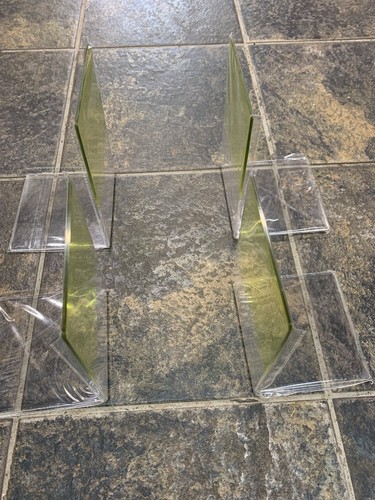Two pairs clear acrylic - two,