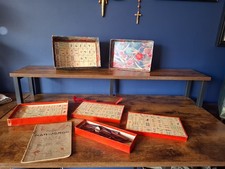 Vintage Mah Jongg Set Wooden