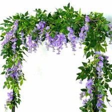 2X 7FT Artificial Wisteria