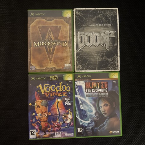 Xbox game lot morrowind - game, x4