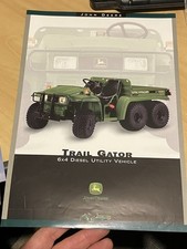 John Deere Trail Gator 6x4 UTV ATV tractor brochure leaflet