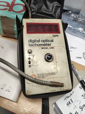 D120  Digital Optical Tachometer Graham And White Instruments United Kingdom