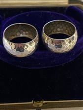 A Pair of Vintage Hammered