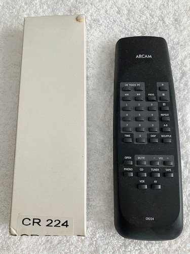 Arcam remote control cr224 - arcam,