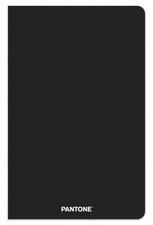 Pantone Official Black 5.25 X 8.25 Inch Lined Compact Journal Non-Dated