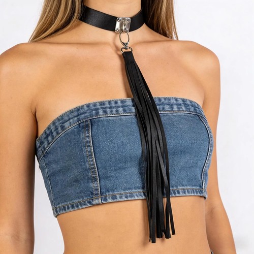 Goth necklace punk - goth, choker