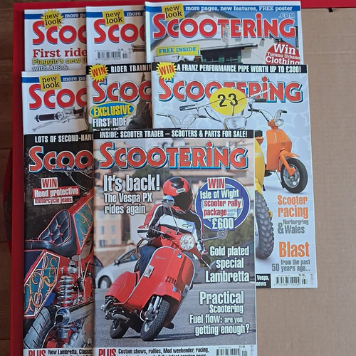 Scootering magazine job lot - magazine,