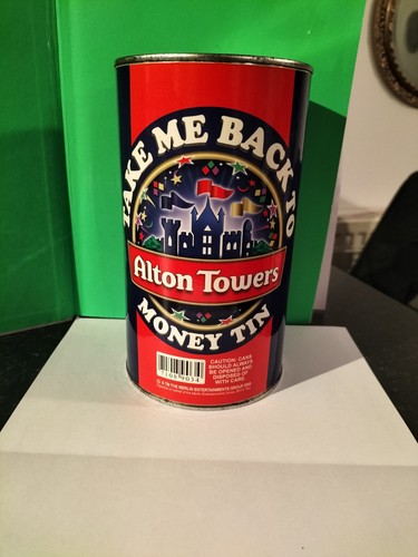 Alton towers 2008 money tin - towers,
