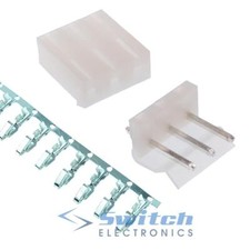 2 to 4 Way 5.08mm PCB Header Connector Male Female - Compatible with Molex 5058