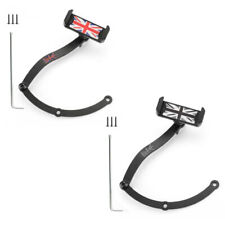 Union Jack Car Cell Phone Mount Folding Holder For Mini Cooper R55 R56 F54 F55