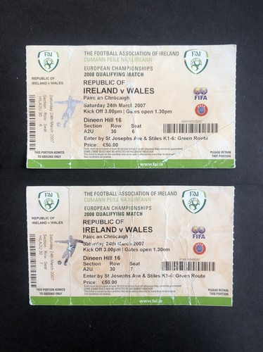 Republic ireland v wales - ireland,