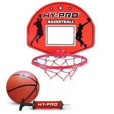 Hy-Pro Basketball Hoop Set Mini Folding Backboard Pump NO Door Hooks