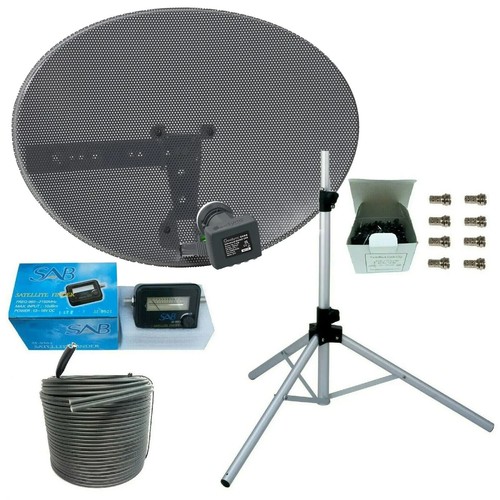 60cm dish quad - dish, tripod