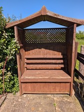 Arbour Wooden Garden Seat &