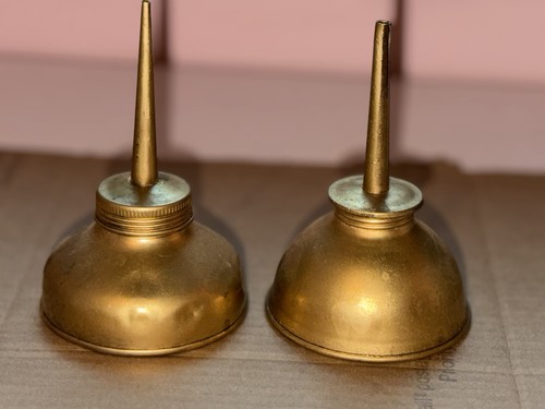 Vintage brass oil - vintage,